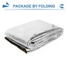 Unique Bargains 394mil 16.36sqft Car Exhaust Muffler Heat Sound Deadener Insulation Mat 60" x 40" - 3 of 3