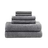 6pc Aure Cotton Antimicrobial Bath Towel Set - Clean Spaces