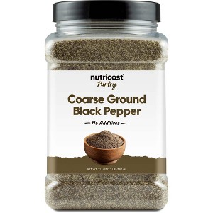 Nutricost Pantry Coarse Ground Black Pepper (1.3 Pounds) - No Additives, Vegan, GMO-Free, Soy Free - 1 of 4