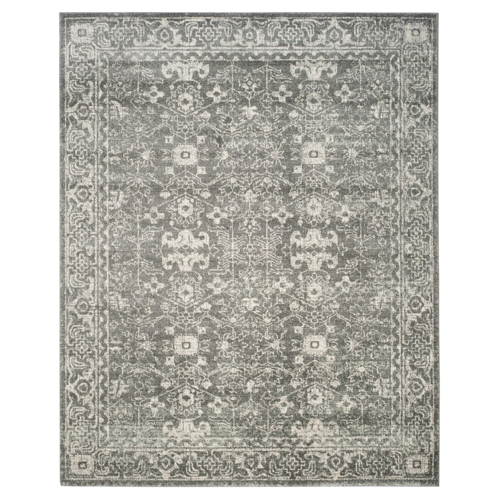 9'x12' Asteria Evoke Rug Gray/Ivory - Safavieh