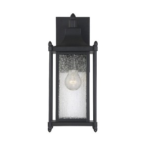 Savoy House Dunnmore 1 - Light Wall Light in  Black - 1 of 3