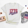 Simply Sage Market Coquette America Arched Short Sleeve Tee - 3 of 4