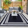 Outdoor Rug Ourdoor Plastic Straw Rugs for Patio Clearance Waterproof Foldable Lightweight Mat Reversible Patio Rug for Camping - 4 of 4