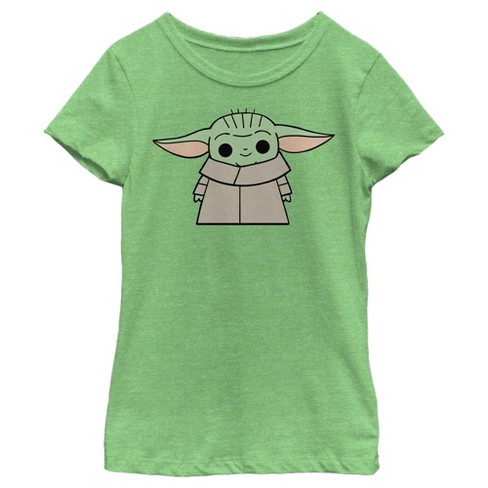 Girl's Star Wars: The Mandalorian Simple Animated Grogu T-Shirt - image 1 of 4