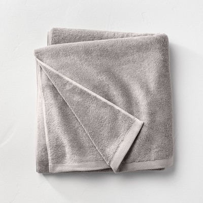 Organic Bath Sheet Gray - Casaluna™