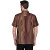 HAPPY BAY Men's Hawaiian Shirts Short Sleeve Button Down Shirt Mens Holiday Shirts Linen Effect Beach Casual Holiday Shirts for Men - 2 of 4