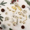 73-Pcs Champagne Gold Christmas Ornaments Set, Shatterproof Plastic Xmas Tree Balls & Holiday Decorations - 4 of 4