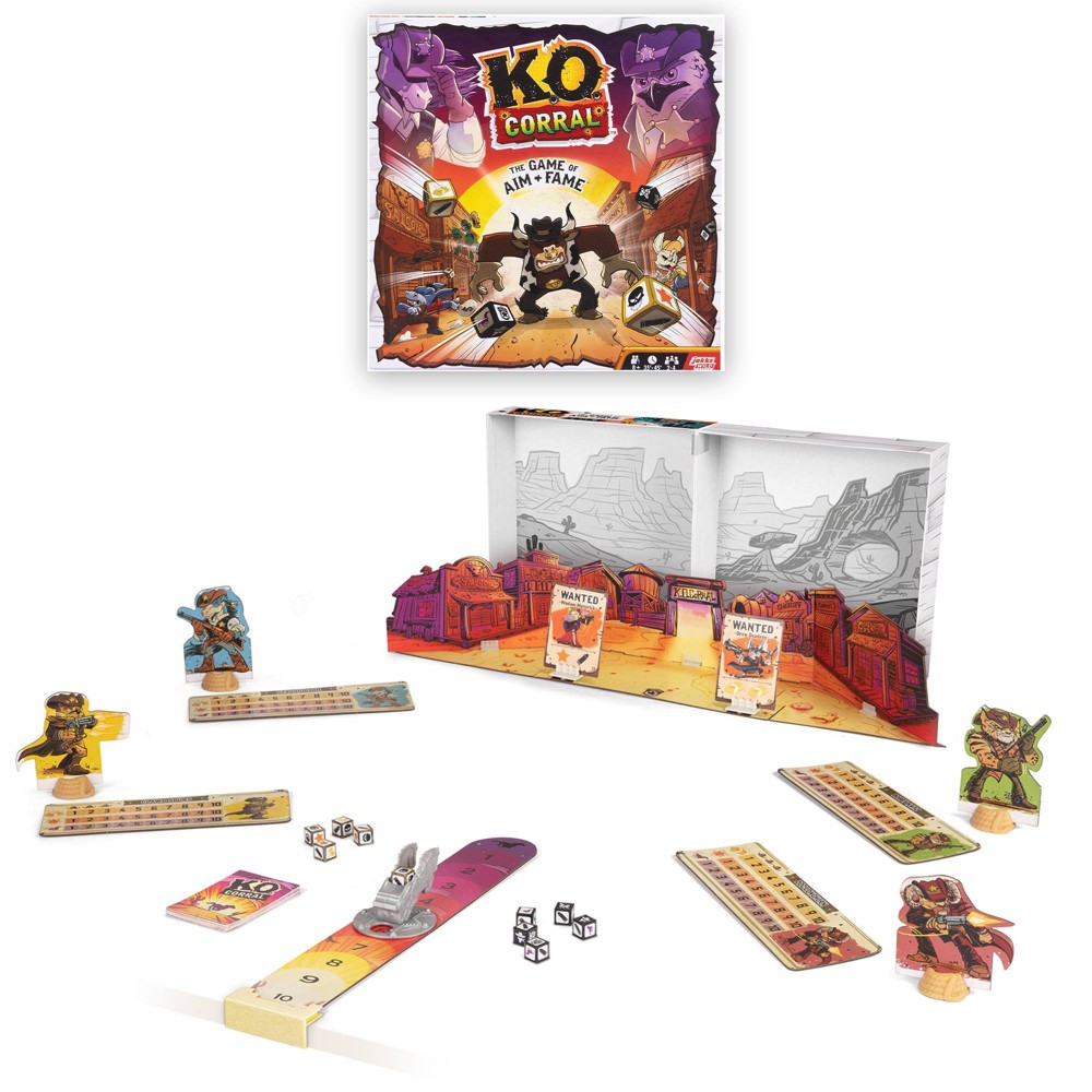 Photos - Board Game Jakks Wild Games KO Corral Dice Game