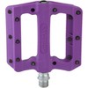 Fyxation Mesa MP Platform Pedals 9/16" Nylon Body 20 Removable Grip Pins Purple - 4 of 4
