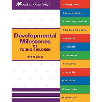 Developmental Milestones of Young Children - (Redleaf Quick Guides) by  Redleaf Press (Paperback)