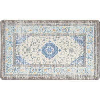 Kitchen Rug, 2 Pieces Anti Fatigue Standing Comfort Mat for Kitchen, Rug  Size 17 x 30 + 17x 47 