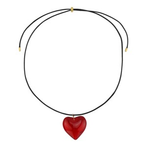 Glass Heart Necklace - 1 of 3