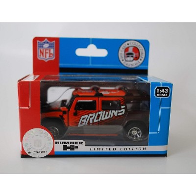 Cleveland Browns NFL Fleer Hummer H2 1:43 Scale Toy Vehicle New in Box