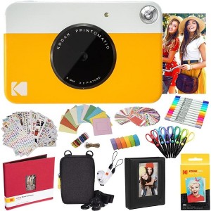 Kodak Printomatic Instant Print Camera (All-in-Bundle) with Zink Paper, Photo Album & More! - 1 of 4