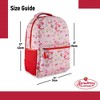 Strawberry Shortcake Allover Design Backpack – Strawberry Shortcake, Blueberry Muffin, Durable and Stylish Backpack, Pink - 4 of 4