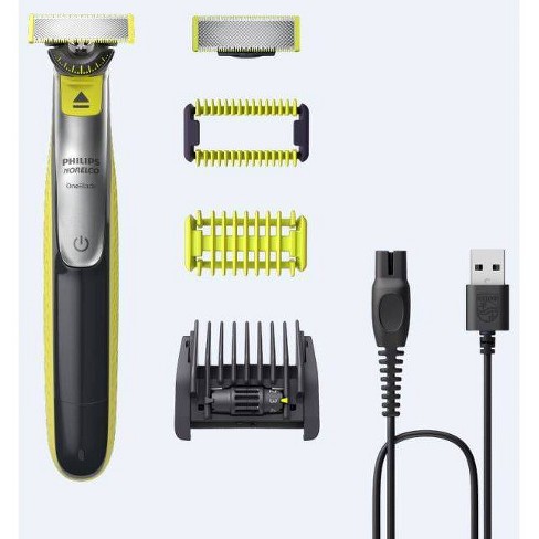 I udlandet give forligsmanden Philips Norelco Oneblade 360 Face & Body Rechargeable Men's Electric Shaver  And Trimmer - Qp2834/70 : Target