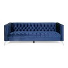 NicBex 86.75 Inch Tufted 3-Seater Sofa Couch with Iron Legs for Living Room,Office,Apartment - 2 of 4