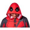 Marvel Men's Superhero Hooded Union Suit Costume Pajama - 3 of 4