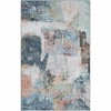 Unique Loom Kamala Washable Collection Area Rug - Abstract - 2 of 4