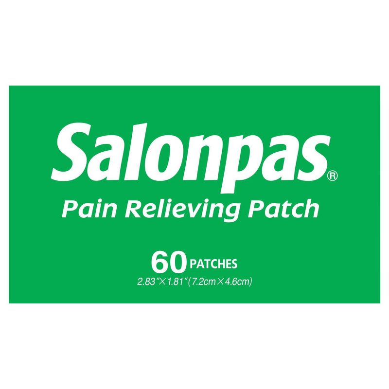 Salonpas Pain Relieving Patch - 8 Hour Pain Relief - 60ct, 6 of 7