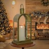 HGTV Home Collection Arched Candle Lantern, Christmas Themed Home Decor, Small, Antique Bronze, 16 in - image 2 of 4