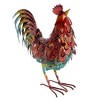 Farmlyn Creek Metal Rooster for The Yard, Decorative Statue for Yard Decor, Garden, Porch, Indoor and Outdoor, 15 x 16 x 6 In - 4 of 4