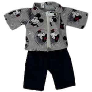 Doll Clothes Superstore Handmade Mickey Print Jacket for 12-Inch Baby Alive & Little Dolls - 1 of 4