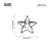 Unique Bargains Craft Embellishments Flat Back Jewelry Making Acrylic Star Rhinestone 200 Pcs - 2 of 4
