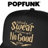 Harry Potter Up To No Good Foam Trucker Cap Black - 4 of 4