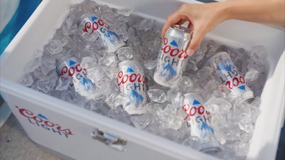 Coors Light's Cold Activated Bottle - Drinkhacker