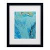 Trademark Fine Art Oliver Nolan Caribbean Blue II Matted Framed Art - 2 of 4