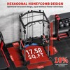 Power Rack, 1600LBS Capacity Squat Rack for Home Gym with Cable Crossover, Pull-up Bar, Multifunctional Home Gym Equipment with Attachments - 4 of 4