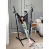 60"Height Adjustable Hammock Chair with Phone Holder and Side Pocket - 2 of 4
