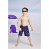 Shark Anchor Watermelon USA American Flag Surfboard Boats Swim Trunks Infant to Toddler - 3 of 4