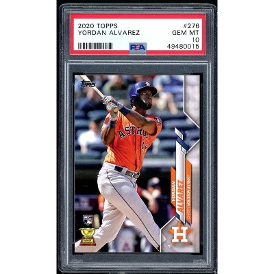 Yordan Alvarez Rookie Card 2020 Topps #276 PSA 10