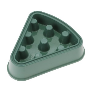 Unique Bargains Pizza Shaped Dog Bowls 1 Pc - 1 of 4
