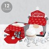 Big Dot of Happiness Christmas Gnomes - Treat Box Party Favors - Holiday Party Goodie Gable Boxes - Set of 12 - 3 of 4