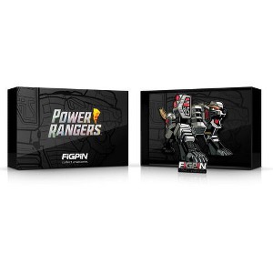 Figpin - FiGPiN - Power Rangers - One 6" White Tigerzord XL (X67) Enamel Pin in Premium Collector Package - 1 of 4