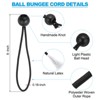 Unique Bargains Elastic Polyester Shock Durable Bungee Cord 30 Pcs - 2 of 3