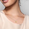 EVERLY JEWELRY | Sterling Silver Pendant with Gemstone and Created Gemstone – Multiple Stone Options - 4 of 4