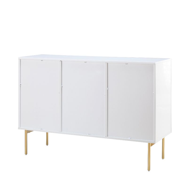 Laconia 47" Buffet Sideboard Cabinet with 3 Doors | KARAT HOME, 5 of 11
