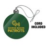 George Mason University Primary Logo Acrylic Christmas Tree Holiday Ornament - 3 of 4