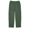 Collections Etc Elastic Waistband with Side Pockets Cotton Knit Pants - 2 of 4