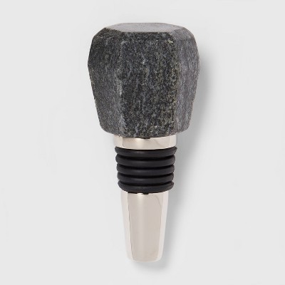 Bottle Stopper Marble Silver - Threshold™