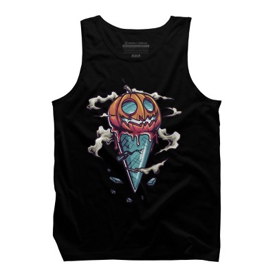 Men's Design By Humans ice cream halloween By onemoredesign Tank Top