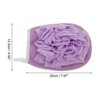 Unique Bargains Double Side Bath Flower Shower Gloves for Bathroom 7.87"x4.92" 1 Pc - 2 of 3