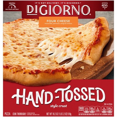 DiGiorno Hand Tossed Crust Four Cheese Frozen Pizza - 18.3oz