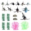 Aurora Toys Small Ocean Animals Habitat Timeless Playset Multicolor 6" - 3 of 4