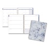 Mead Products Dewdrop Academic Weekly Monthly Planner 12-Month July 2025 to June 2026  Watercolor Floral Blue - 4 of 4