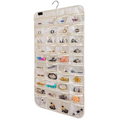 Hanging Jewelry Organizer,Accessories Organizer,80 Pocket Organizer